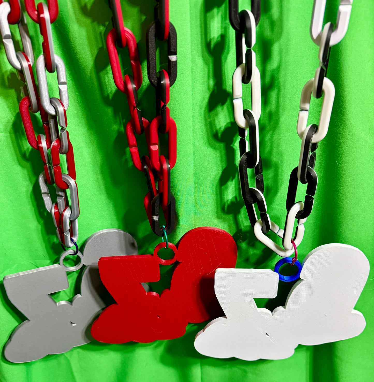 Oversized 67 Statement Chain | 3D Printed Meme Drip