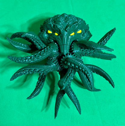 Unleash the Abyss! 🐙 'Chasm' - 3D Printed Wall Art with Motorized Tentacles 🐙