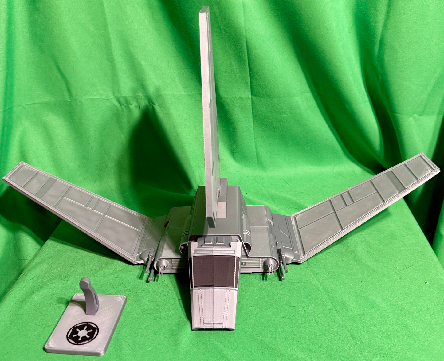 Imperial Shuttle (Lambda-Class) | Massive 30" Wingspan Articulating Model