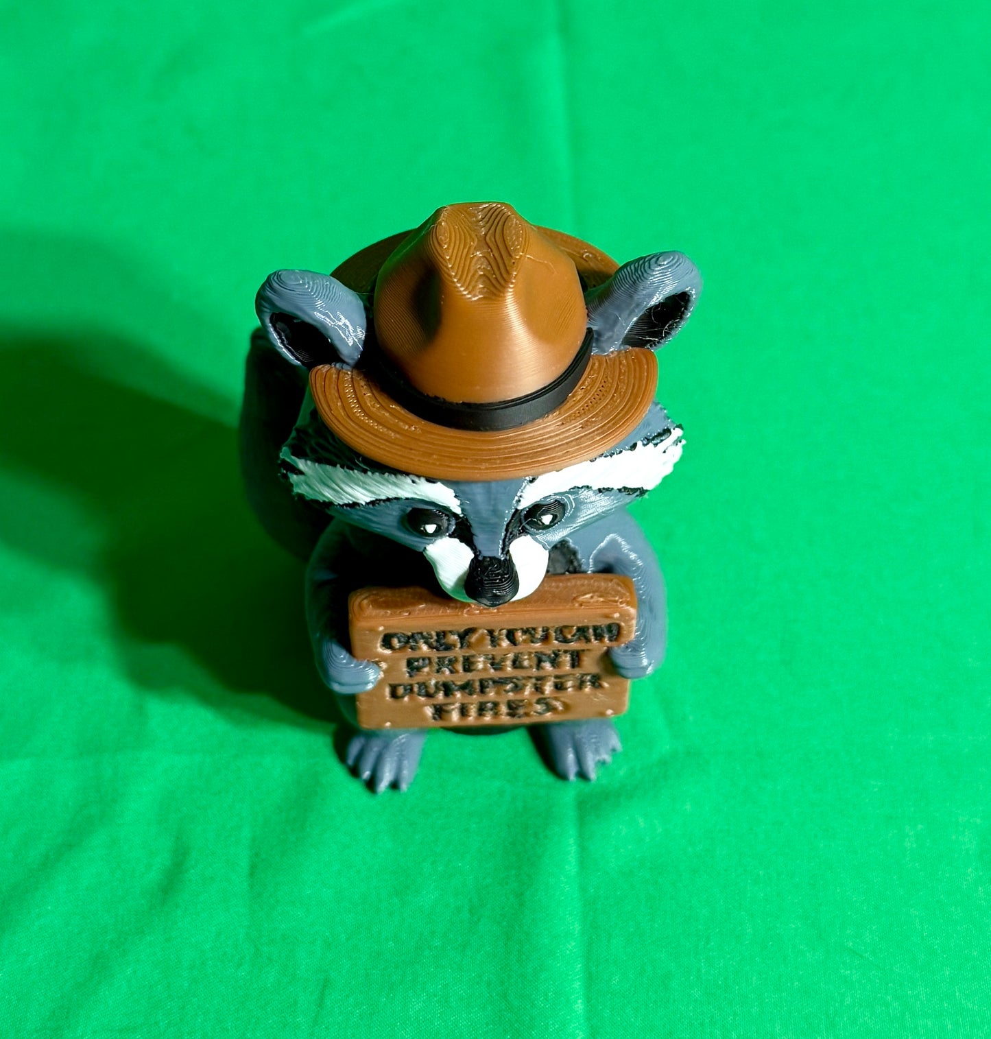 The "Everything is Fine" Collection | Light-Up Dumpster & Raccoon Figure