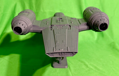 "This is the Way" | Custom 16" Razor Crest with Mudhorn Stand