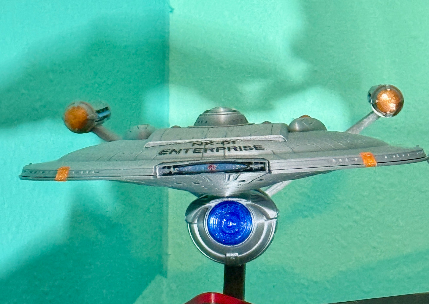 Enterprise NX‑01 Refit
Enterprise NX-01 Refit – 3D printed NX-class refit starship model – detailed sci fi display ship

