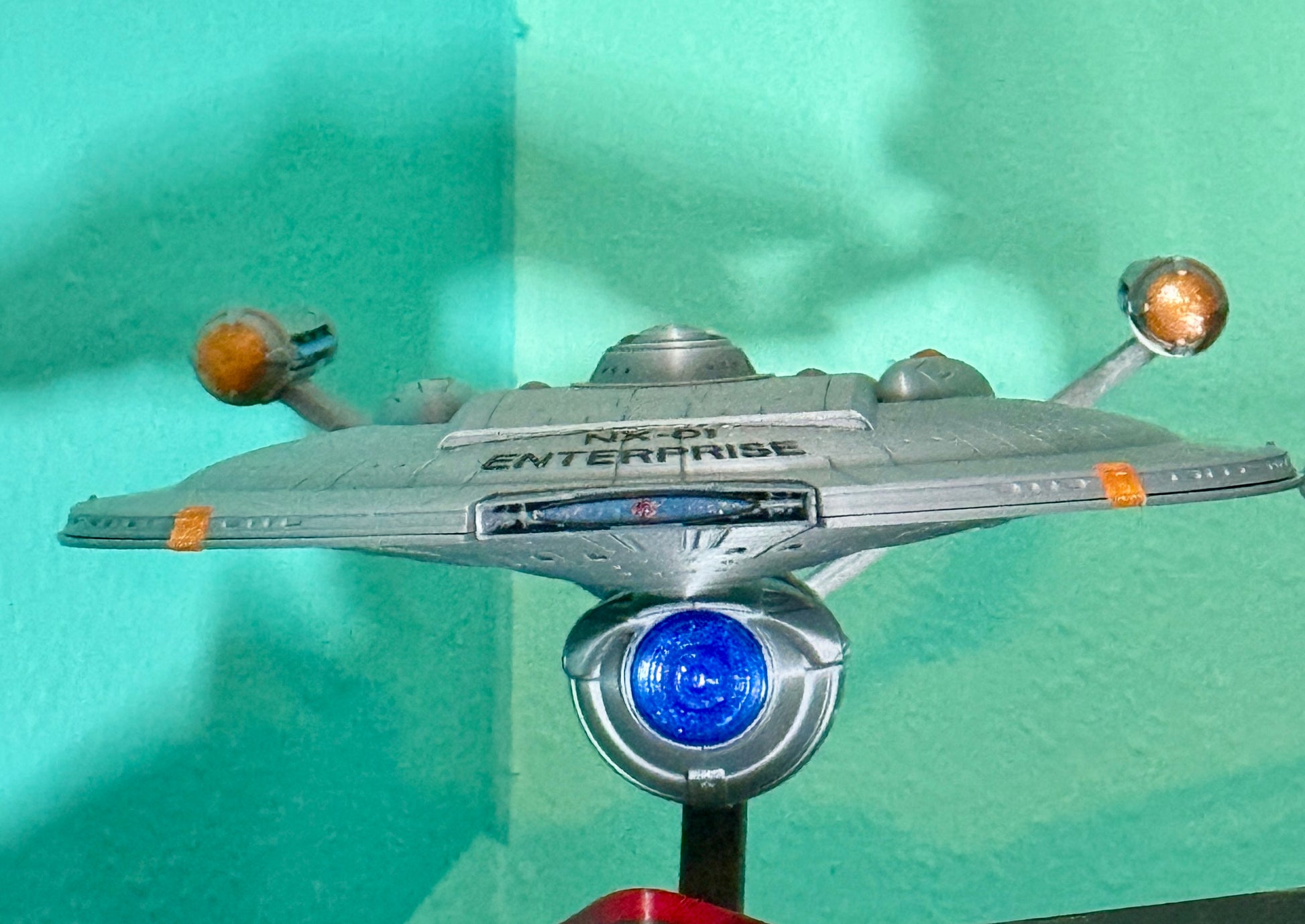 Enterprise NX‑01 Refit
Enterprise NX-01 Refit – 3D printed NX-class refit starship model – detailed sci fi display ship

