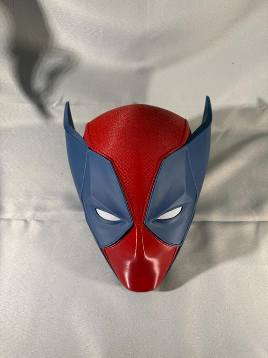 3D Printed Regenerating Mercenary Dual Mashup Mask