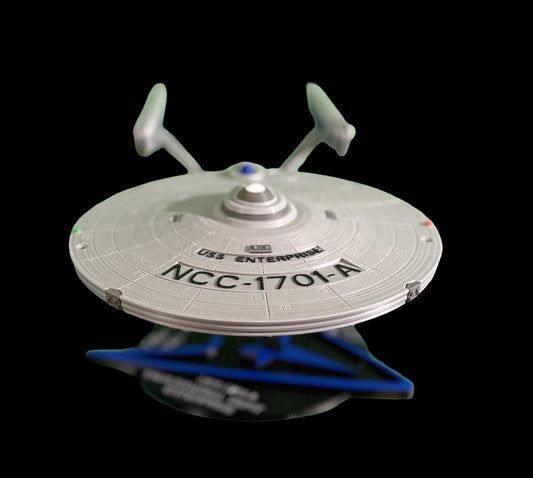 18 Inch White Refit Starship Model