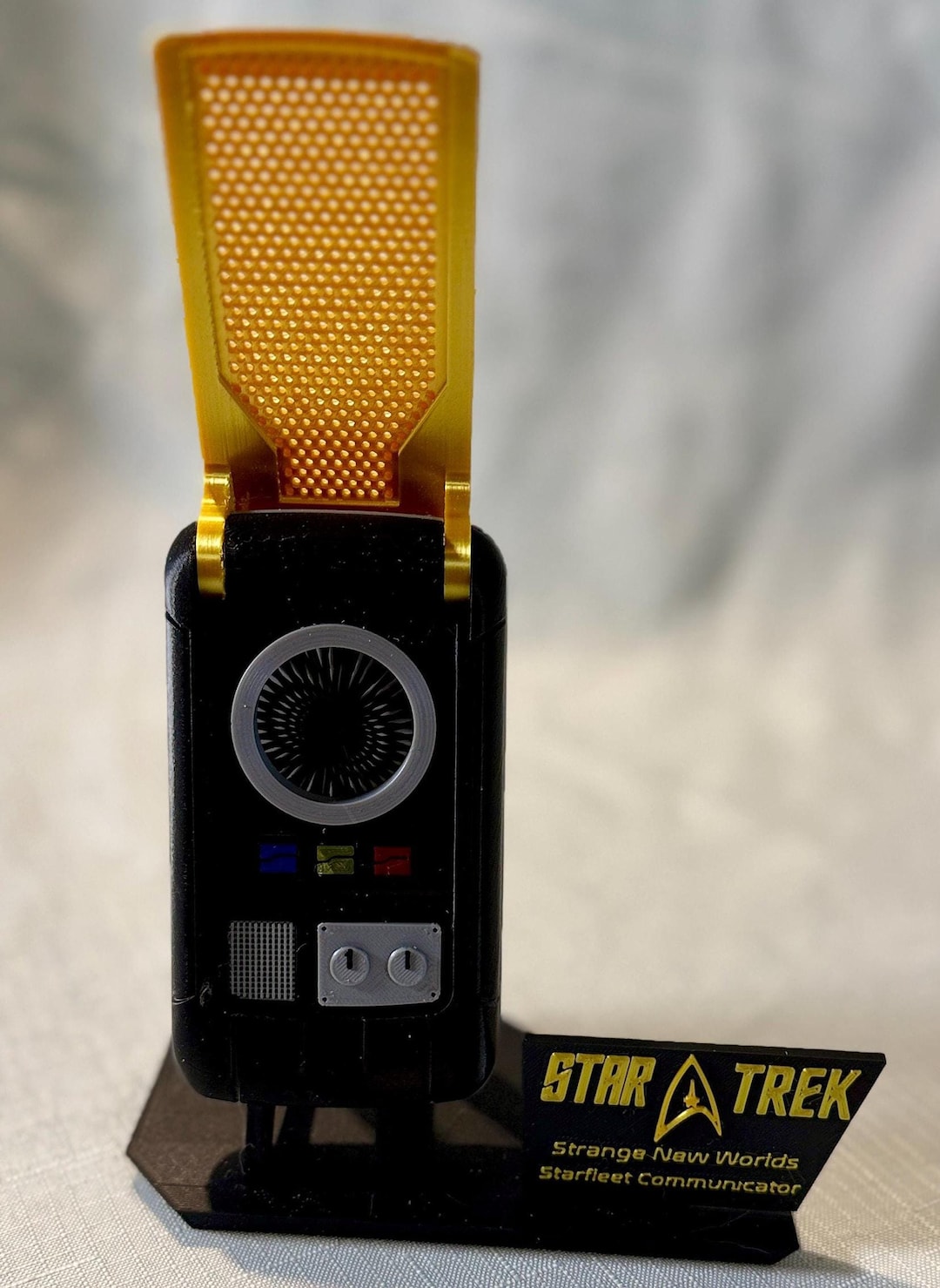 Retro Flip-Top Communicator Prop Replica