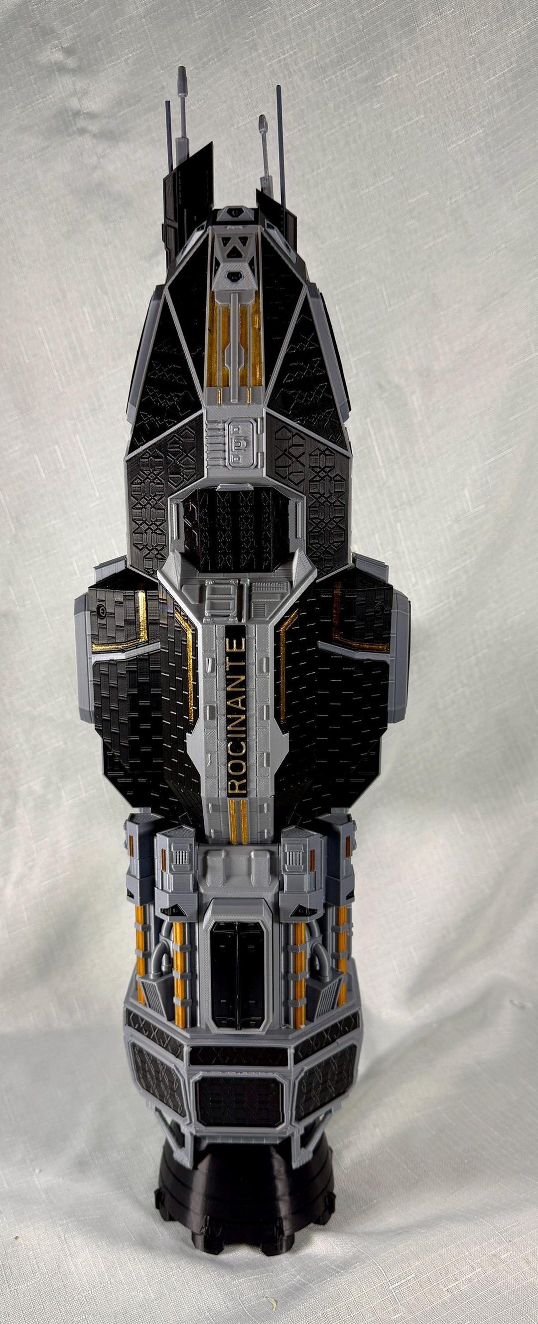 Multicolor 3D Printed Corvette Spacecraft Model