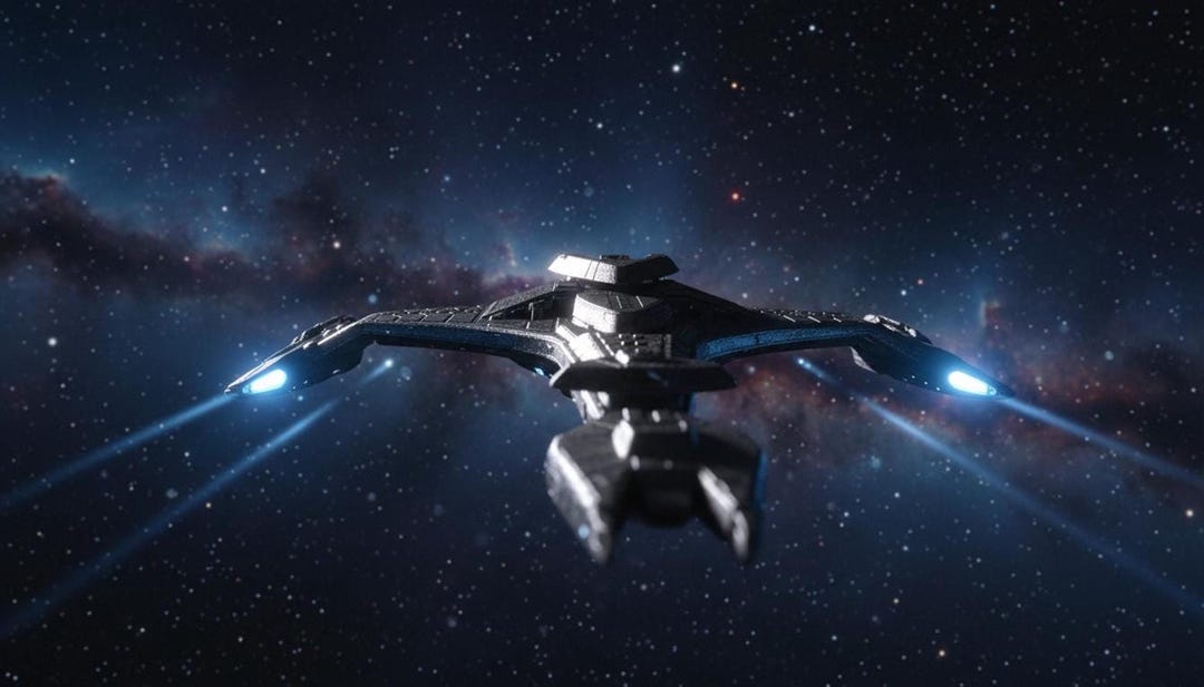 Alien Warbird Model