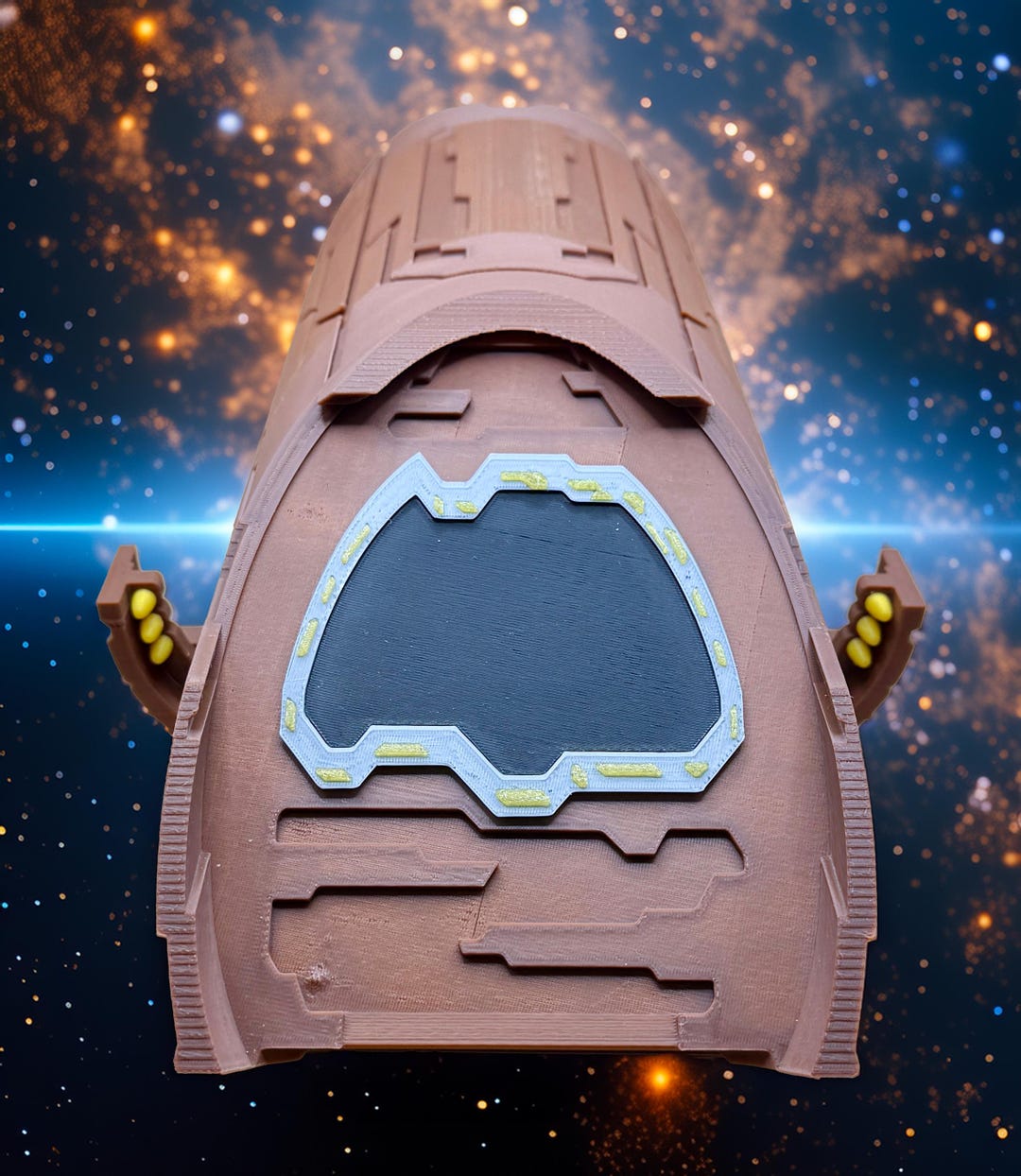 13.5-Inch Modular Sci-Fi Spaceship Model