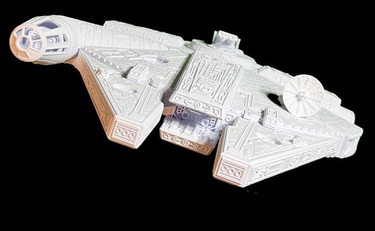 3D Printed Retro Disc-Hull Spaceship