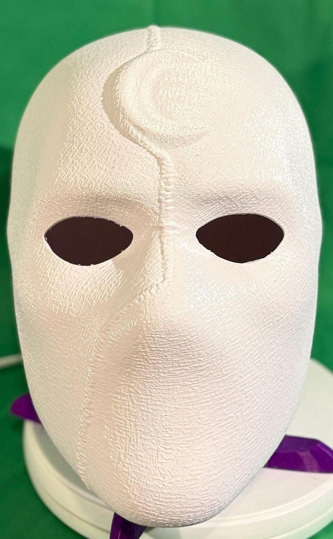 3D Printed White Suit Vigilante Cosplay Mask